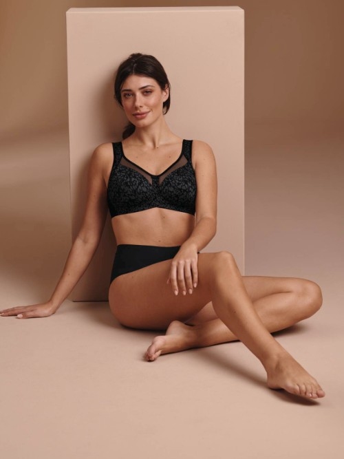Anita Clara zwart wireless bh