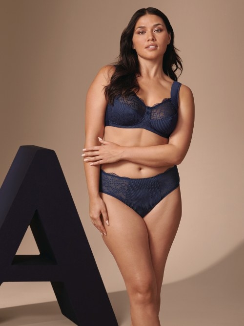 Anita Orely marine blauw slip