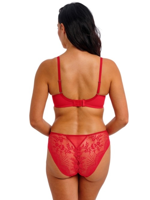 Wacoal Lingerie Sensu Lace rood niet voorgevormde bh