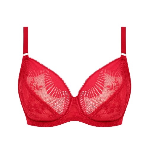Wacoal Lingerie Sensu Lace rood niet voorgevormde bh