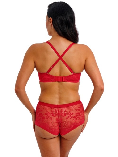 Wacoal Lingerie Sensu Lace rood niet voorgevormde bh