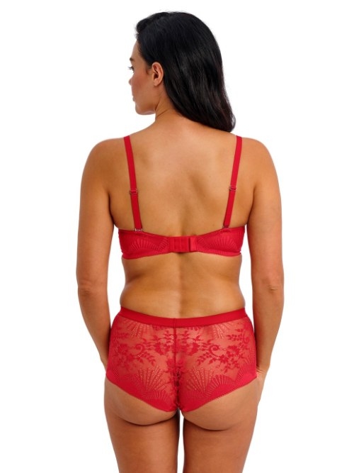 Wacoal Lingerie Sensu Lace rood niet voorgevormde bh
