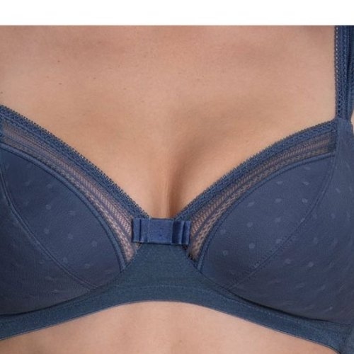 Rosa Faia Emily blauw wireless bh