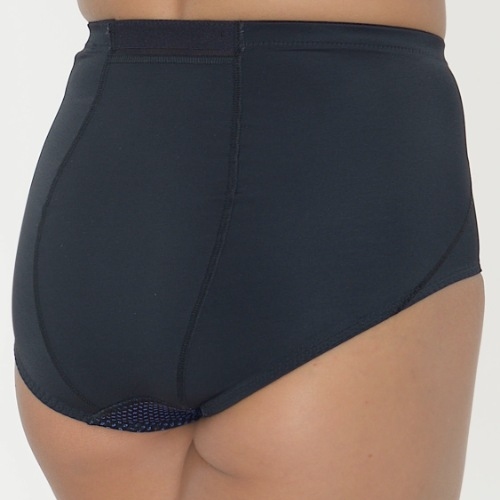 Anita Clara zwart/blauw high brief