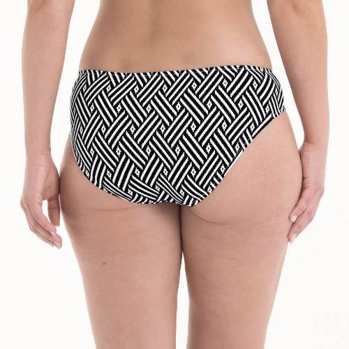 Anita Badmode Casual zwart/wit bikini broekje