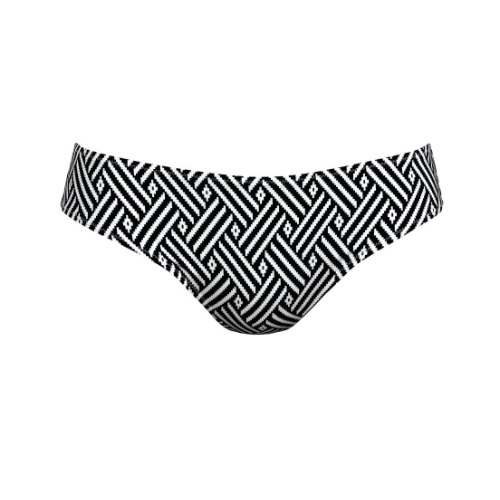 Anita Badmode Casual zwart/wit bikini broekje