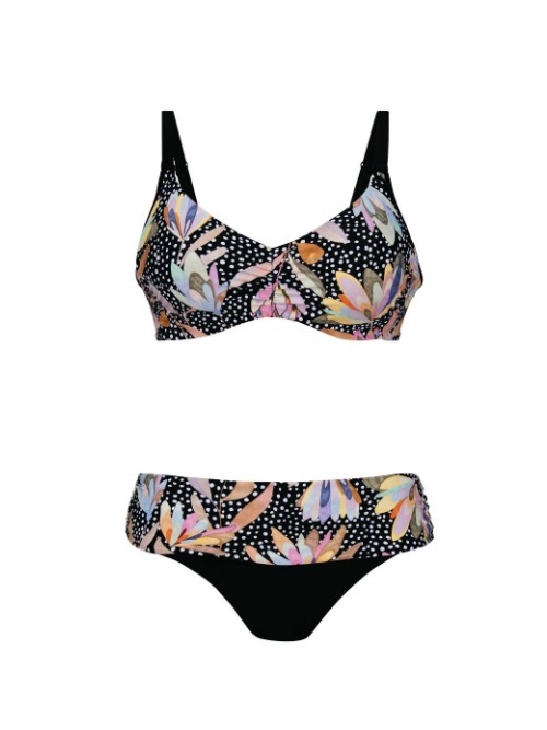 Anita Badmode Blanca zwart/ivoor bikini set