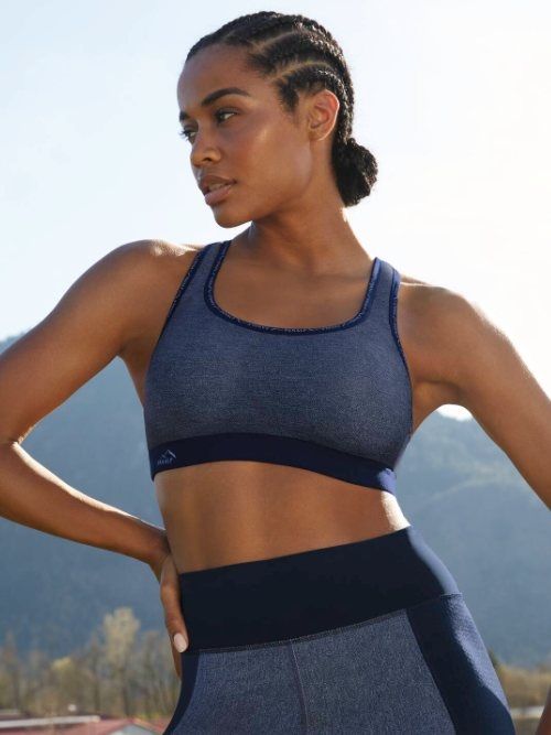 Anita Active PanAlpTM air jeans blauw sport bh