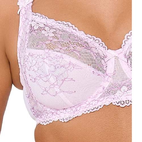 LingaDore Daily Full Coverage roze niet voorgevormde bh