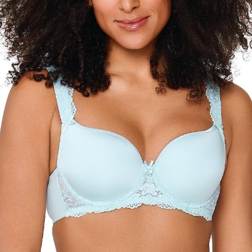 LingaDore Daily Uni Fit Plus Bra blauw voorgevormde bh