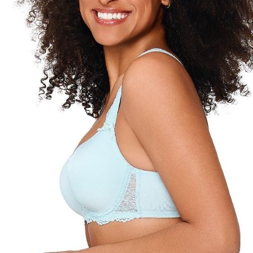 LingaDore Daily Uni Fit Plus Bra blauw voorgevormde bh