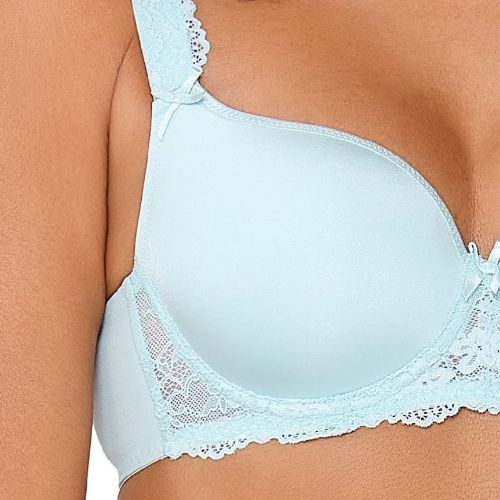 LingaDore Daily Uni Fit Plus Bra blauw voorgevormde bh