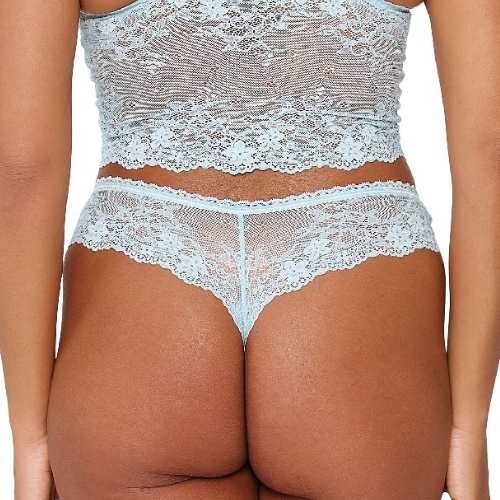 LingaDore Daily Basic blauw string