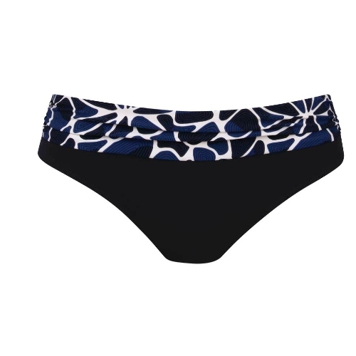 Anita Badmode Chiara zwart/blauw bikini broekje