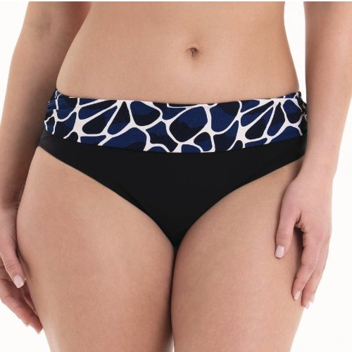 Anita Badmode Chiara zwart/blauw bikini broekje
