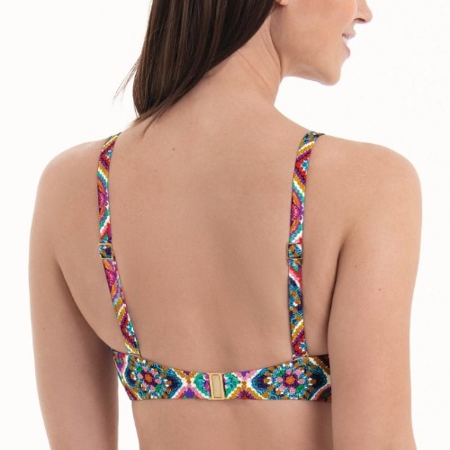Rosa Faia Badmode Bella multicolor voorgevormde bikinitop