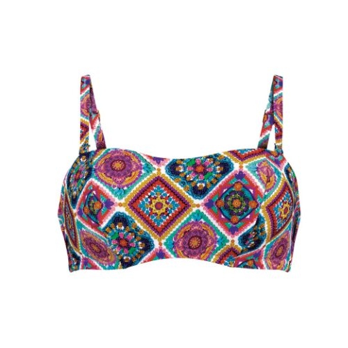 Rosa Faia Badmode Bella multicolor voorgevormde bikinitop