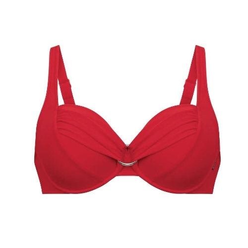Rosa Faia Badmode Hermine rood soft-cup bikinitop