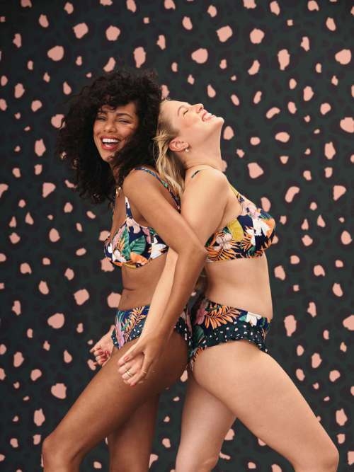 Rosa Faia Badmode Luna marine blauw voorgevormde bikinitop