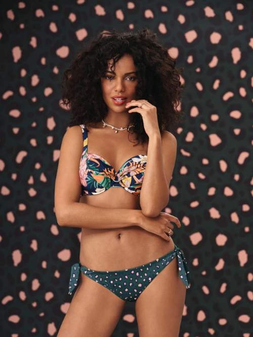 Rosa Faia Badmode Luna marine blauw voorgevormde bikinitop