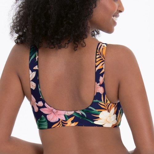 Rosa Faia Badmode Wika groen soft-cup bikinitop