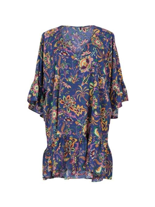 Rosa Faia Badmode Akalani blauw tuniek