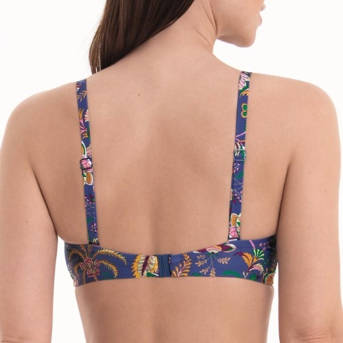 Rosa Faia Badmode Ella blauw voorgevormde bikinitop