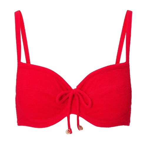 LingaDore Beach Stand Out rood soft-cup bikinitop
