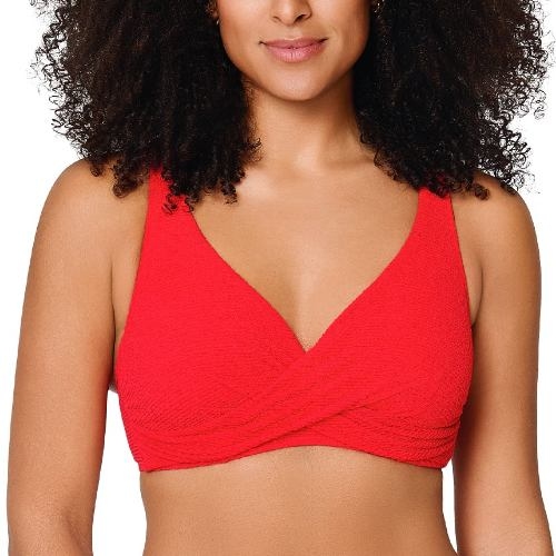 LingaDore Beach Stand Out rood soft-cup bikinitop