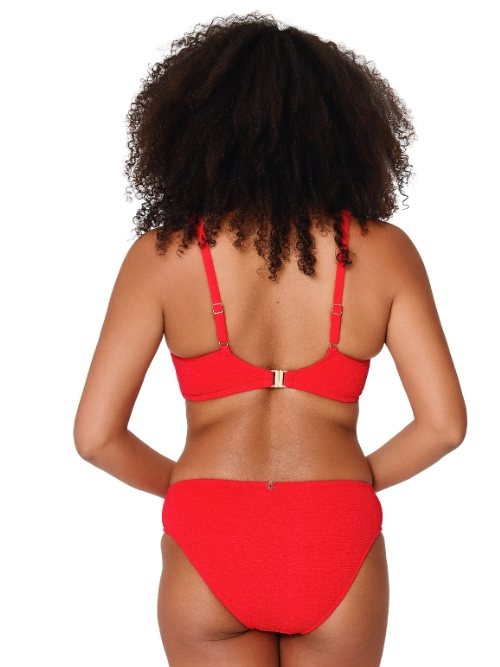 LingaDore Beach Stand Out rood soft-cup bikinitop