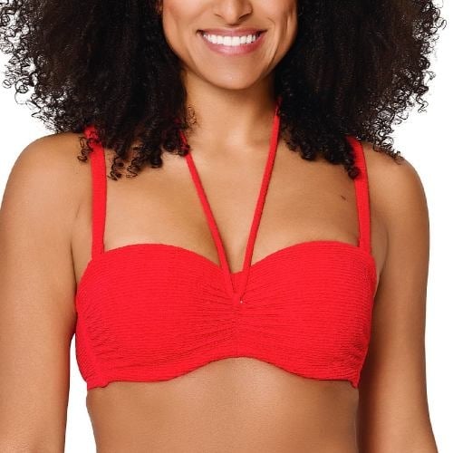 LingaDore Beach Stand Out rood voorgevormde bikinitop