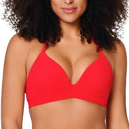 LingaDore Beach Stand Out rood voorgevormde bikinitop