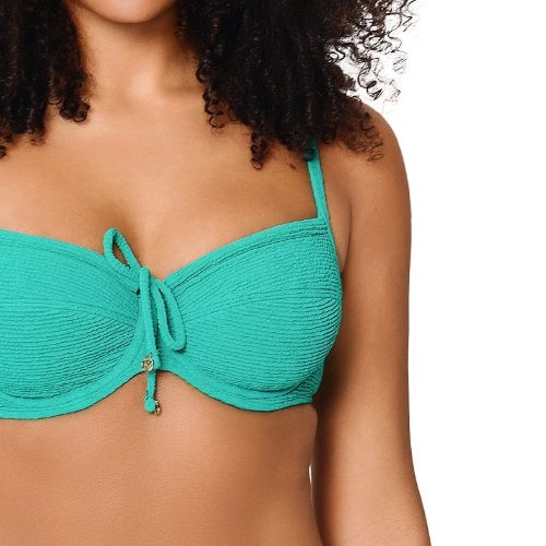 LingaDore Beach Stand Out groen soft-cup bikinitop