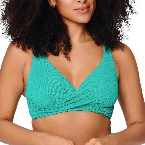 LingaDore Beach Stand Out groen soft-cup bikinitop