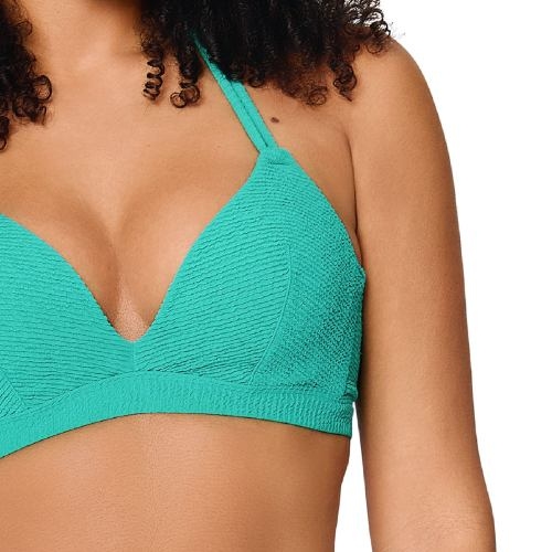 LingaDore Beach Stand Out groen voorgevormde bikinitop