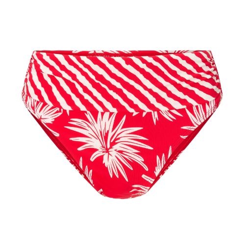 LingaDore Beach Fresh Flowers rood bikini broekje