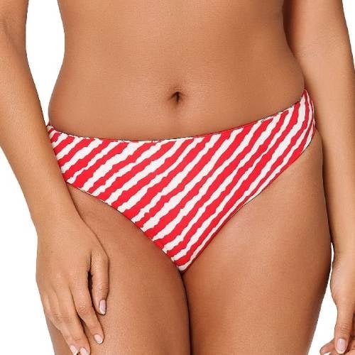 LingaDore Beach Fresh Flowers rood bikini broekje