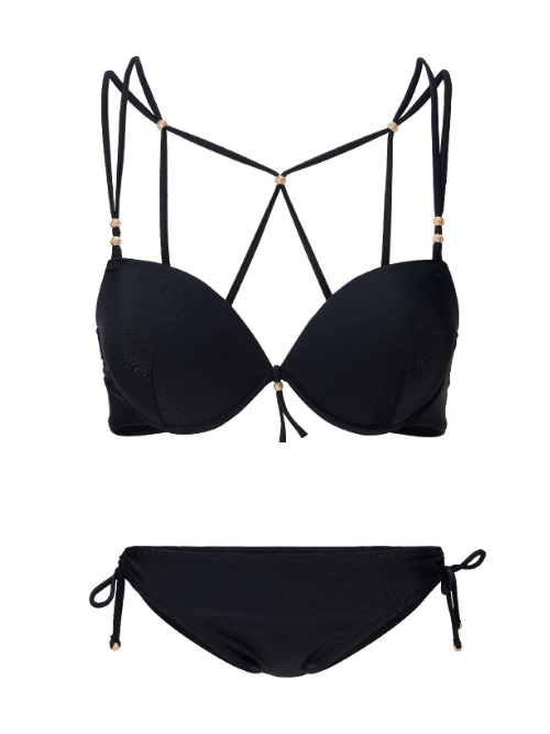 LingaDore Beach Summerproof zwart bikini set