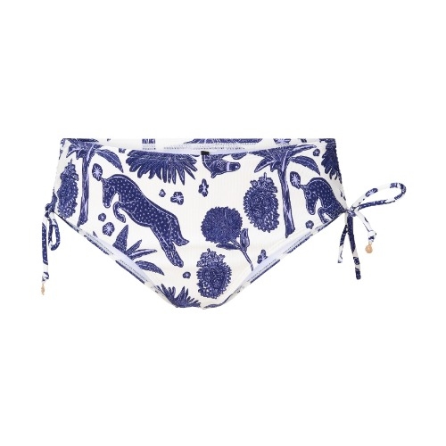 LingaDore Beach Under The Greek Sun blauw/wit bikini broekje