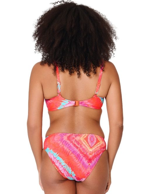 LingaDore Beach Beach Vibes Only coral voorgevormde bikinitop