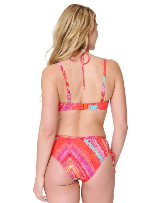 LingaDore Beach Beach Vibes Only coral voorgevormde bikinitop