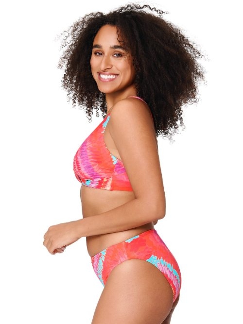LingaDore Beach Beach Vibes Only coral bikini broekje