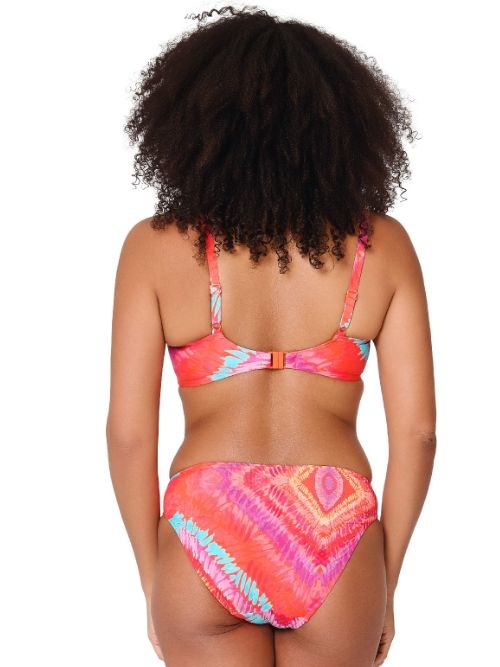 LingaDore Beach Beach Vibes Only coral bikini broekje
