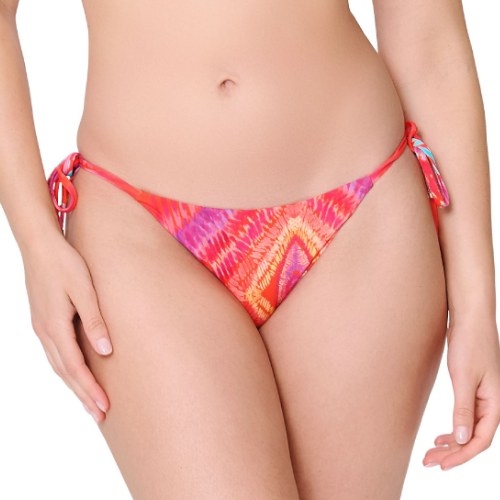 LingaDore Beach Beach Vibes Only coral bikini broekje
