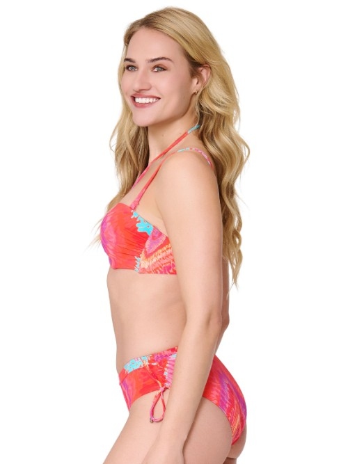 LingaDore Beach Beach Vibes Only coral bikini broekje