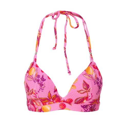 LingaDore Beach Pink Paradise roze voorgevormde bikinitop