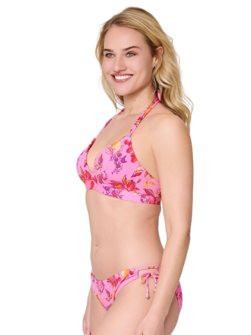 LingaDore Beach Pink Paradise roze voorgevormde bikinitop