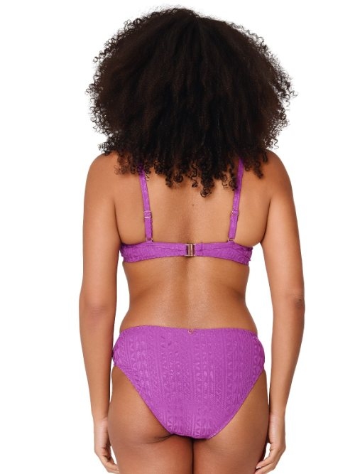 LingaDore Beach Purple Pulse paars soft-cup bikinitop