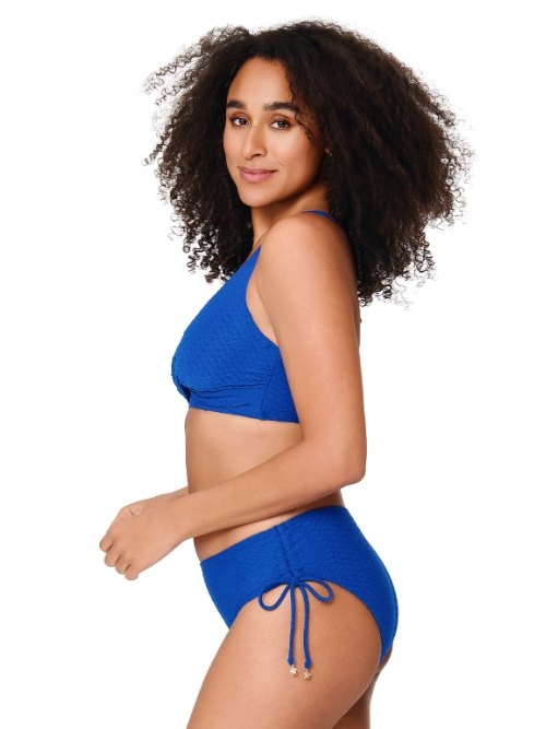 LingaDore Beach Blue Crush blauw soft-cup bikinitop