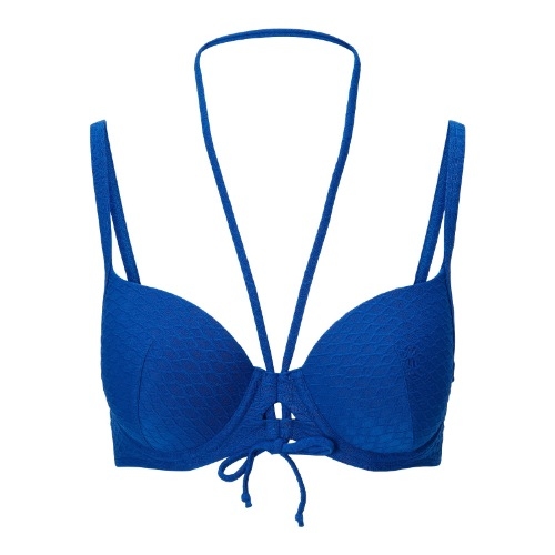 LingaDore Beach Blue Crush blauw voorgevormde bikinitop
